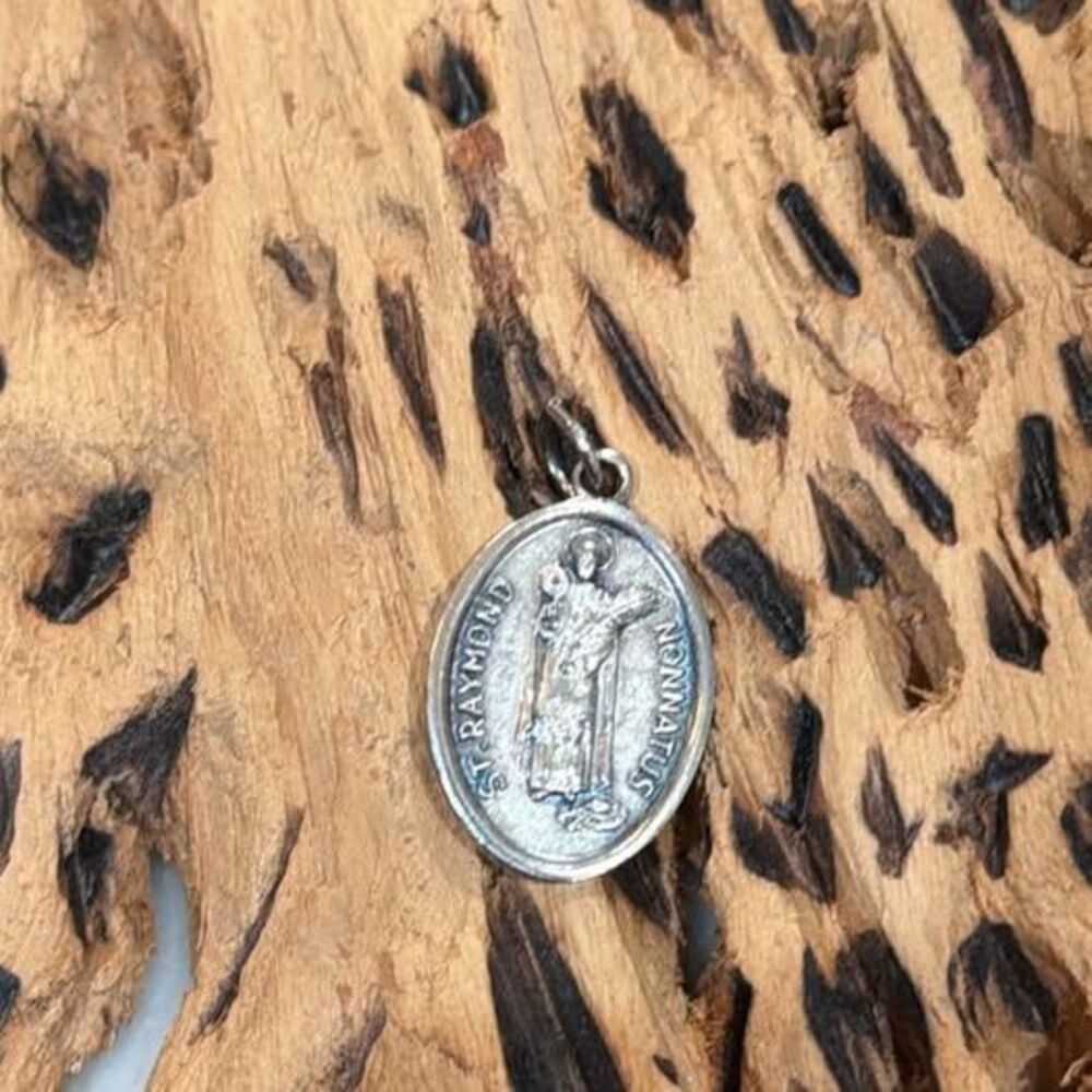 Vintage St. Raymond Nonnatus Medal - Made in Italy